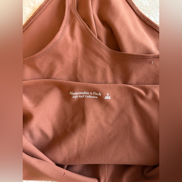 Abercrombie & Fitch Terracotta Halter Bodysuit - Picture 2 of 2